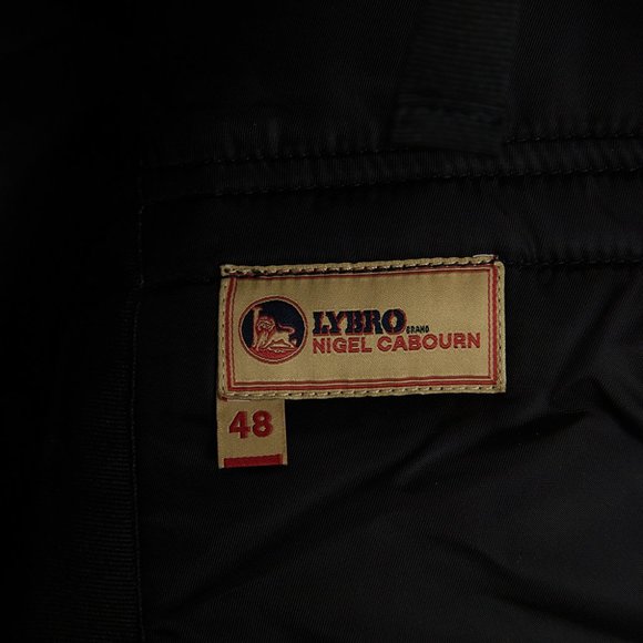 Nigel Cabourn Lybro Midfield Liner Black Military Coat Size 48 - Picture 9 of 10